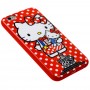 Чехол Hello Kitty для iPhone 6 красный