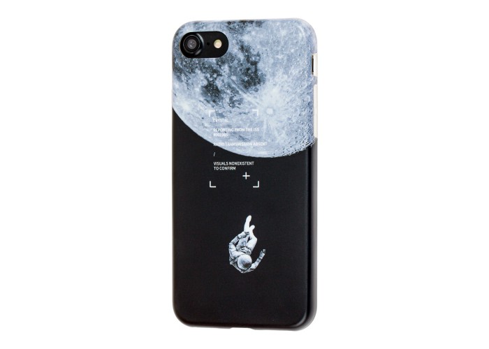 Чехол IMD Moon для iPhone 7 / 8 Night космонавт на луне