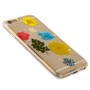 Чехол Nature Flowers для iPhone 6 клевер цветной