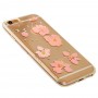 Чехол Nature Flowers для iPhone 6 розовые цветы