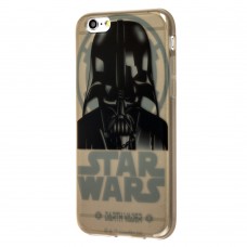 Чехол Star Wars для iPhone 6 stormtrooper черный прозрачный