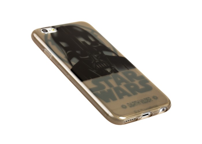 Чехол Star Wars для iPhone 6 stormtrooper черный прозрачный