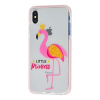 Чехол Tech 21 для iPhone X / Xs фламинго princess