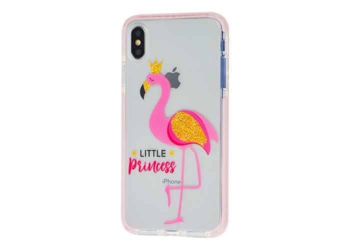 Чехол Tech 21 для iPhone X / Xs фламинго princess