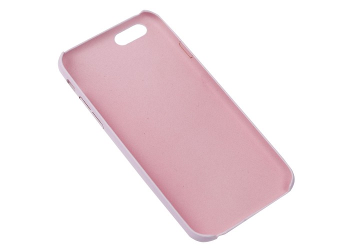 Чехол Thin для iPhone 6 эко кожа розовый