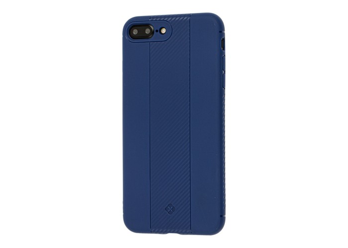 Чехол Totu Carbon для iPhone 7 Plus / 8 Plus Fiber синий
