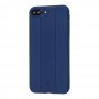 Чехол Totu Carbon для iPhone 7 Plus / 8 Plus Fiber синий