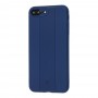 Чехол Totu Carbon для iPhone 7 Plus / 8 Plus Fiber синий