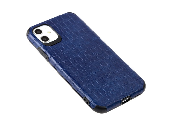 Чехол для iPhone 11 Epic Vivi Crocodile синий