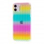 Чехол для iPhone 11 Gradient Laser радуга
