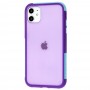 Чехол для iPhone 11 LikGus Mix Colour фиолетовый