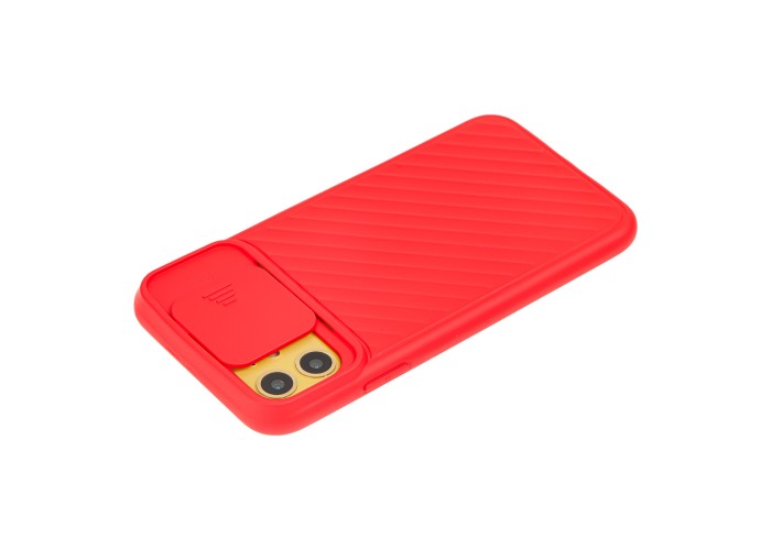 Чехол для iPhone 11 Multi-Colored camera protect красный
