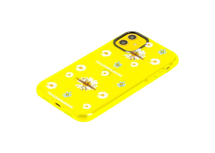 Чехол для iPhone 11 Neon print flowers