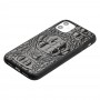 Чехол для iPhone 11 Reptile Croco черный