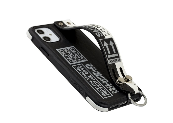 Чехол для iPhone 11 SkinArma case Hasso series белый