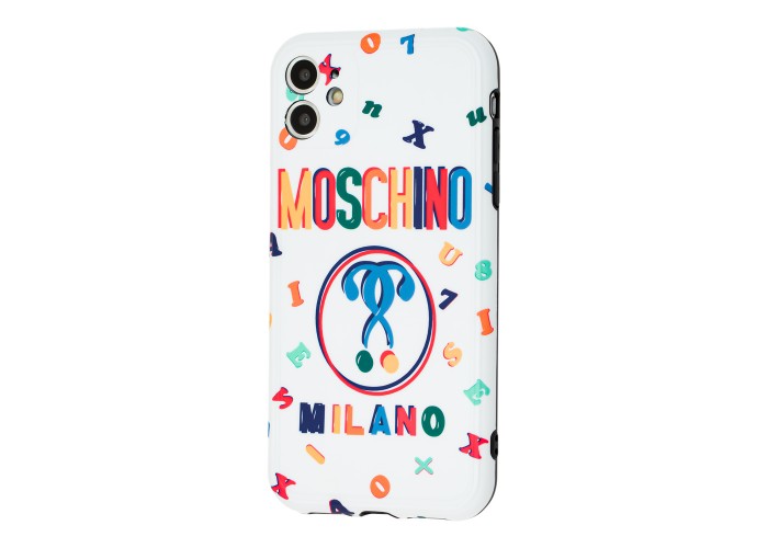 Чехол для iPhone 11 VIP Print moschino белый