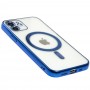 Чехол для iPhone 12 MagSafe J-case синий