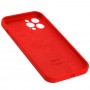Чехол для iPhone 12 Pro Max Silicone Slim Full camera красный