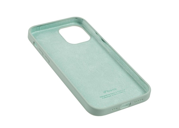 Чехол для iPhone 12 / 12 Pro Silicone Full бирюзовый / turquoise