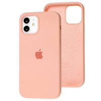 Чехол для iPhone 12 / 12 Pro Silicone Full розовый / pink