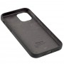 Чехол для iPhone 12 / 12 Pro Silicone Full серый / dark grey