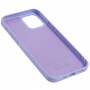 Чехол для iPhone 12 / 12 Pro Wave Fancy playful dog / light purple