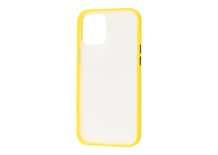 Чехол для iPhone 12 mini LikGus Maxshield желтый