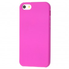 Чехол для iPhone 5 матовый фиолетовый
