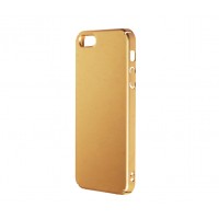 Чехол для iPhone 5 под кожу Thin золотистый