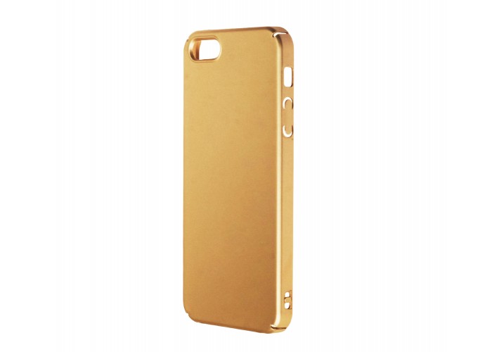 Чехол для iPhone 5 под кожу Thin золотистый