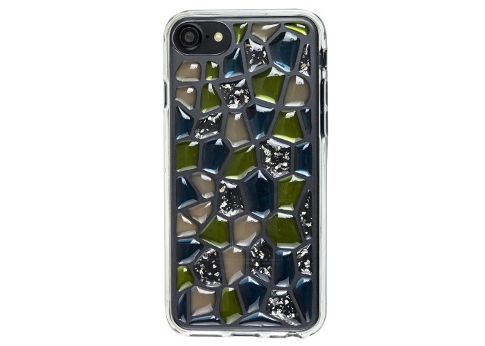 Чехол для iPhone 6 / 7 / 8 Colour stones желтый