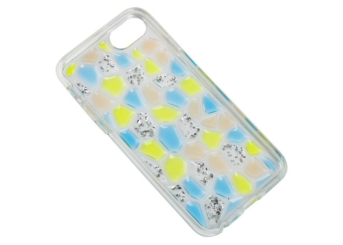 Чехол для iPhone 6 / 7 / 8 Colour stones желтый
