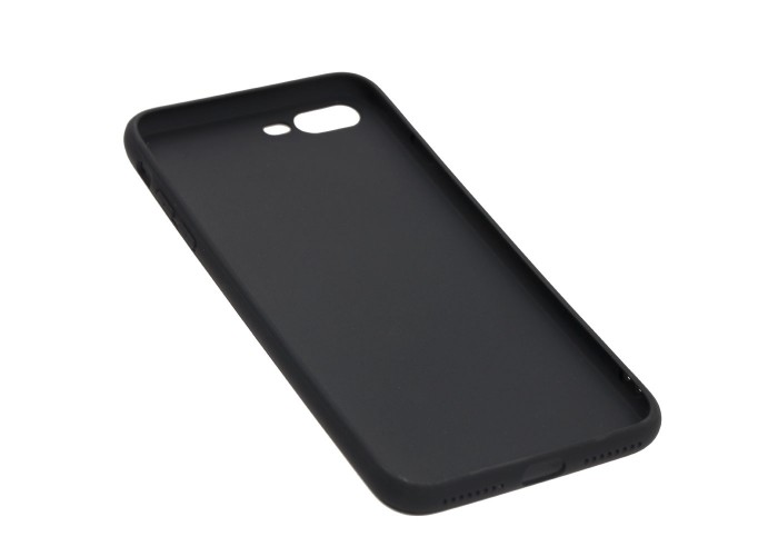 Чехол для iPhone 7 Plus / 8 Plus Leather cover черный