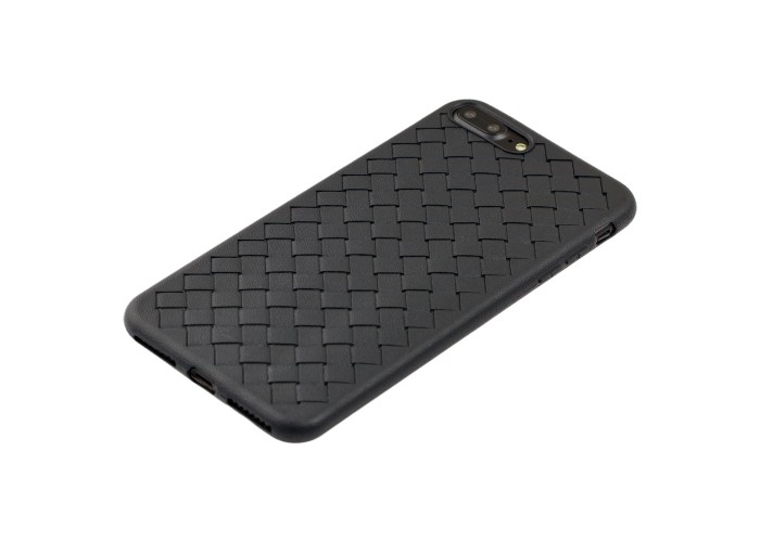 Чехол для iPhone 7 Plus / 8 Plus Weaving case черный