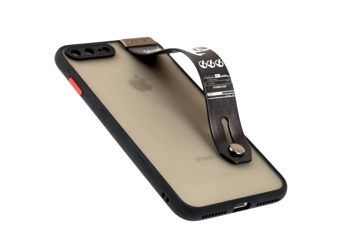 Чехол для iPhone 7 Plus / 8 Plus WristBand Nasa черный