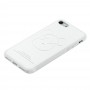 Чехол для iPhone 7 / 8 Kaws leather белый