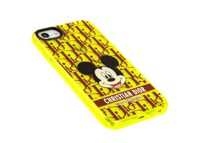 Чехол для iPhone 7 / 8 / SE 20 Neon print Микки Маус CD