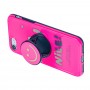 Чехол для iPhone 7 / 8 / SE 20 Nice smile popsocket розовый