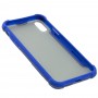 Чехол для iPhone X / Xs LikGus Armor color синий