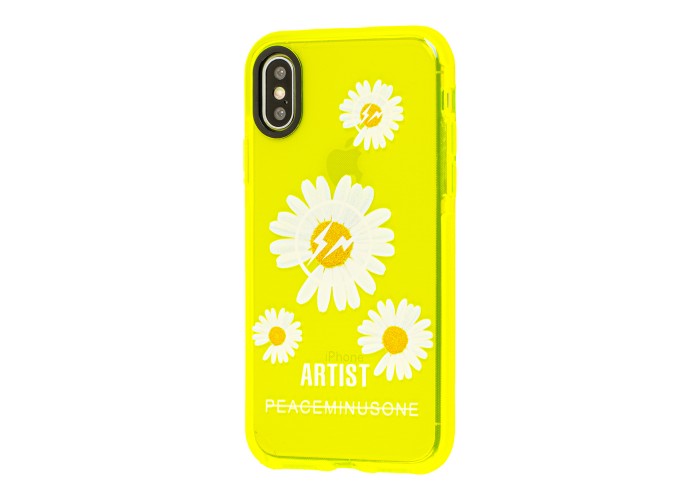 Чехол для iPhone X / Xs Neon print artist
