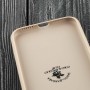 Чехол для iPhone X / Xs Polo Maverick (Leather) белый