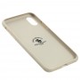 Чехол для iPhone X / Xs Polo Maverick (Leather) белый