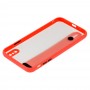 Чехол для iPhone X / Xs WristBand LV красный / черный
