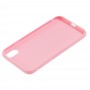 Чехол для iPhone Xr Kenzo leather розовый