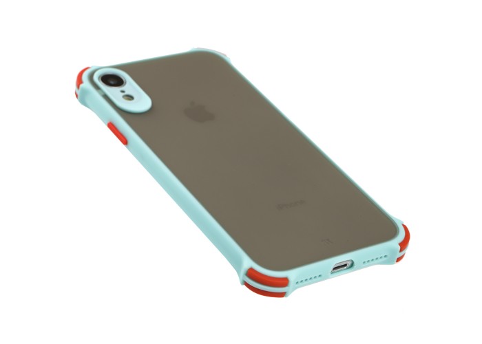 Чехол для iPhone Xr LikGus Totu corner protection бирюзовый