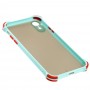 Чехол для iPhone Xr LikGus Totu corner protection бирюзовый