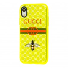 Чехол для iPhone Xr Neon print G pchela