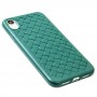 Чехол для iPhone Xr Weaving case зеленый
