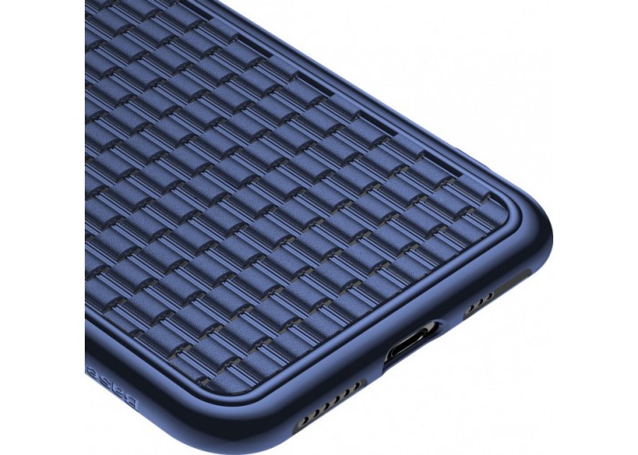 Чехол для iPhone Xs Max Baseus BV Weaving синий