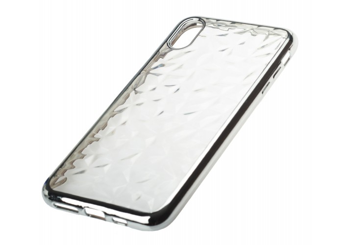 Чехол для iPhone Xs Max Gelin серебристый